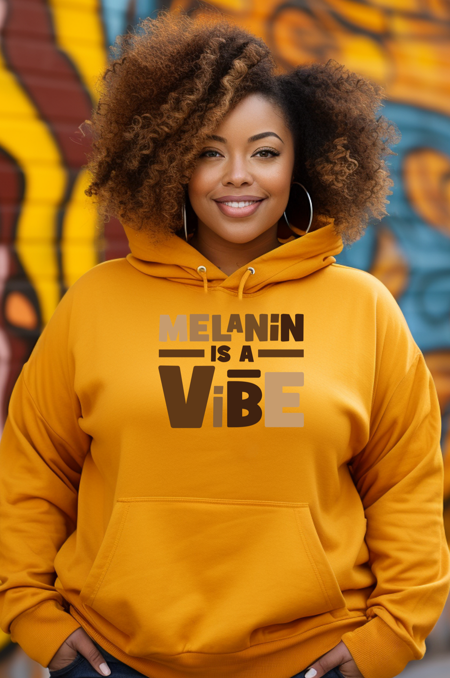 Melanin Is a Vibe  Hoodie