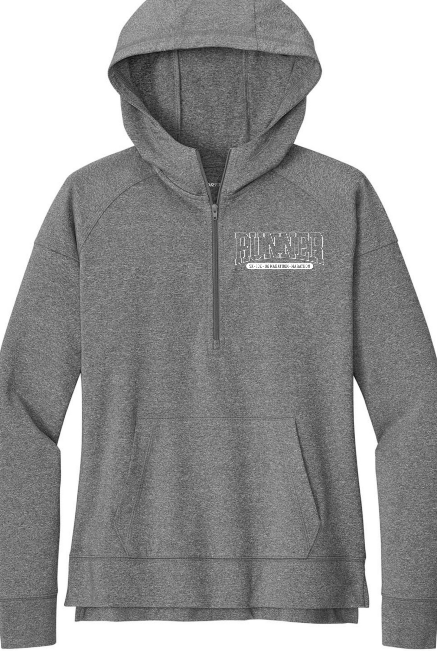 I Ran That! 1/4 Zip Performance Hoodie