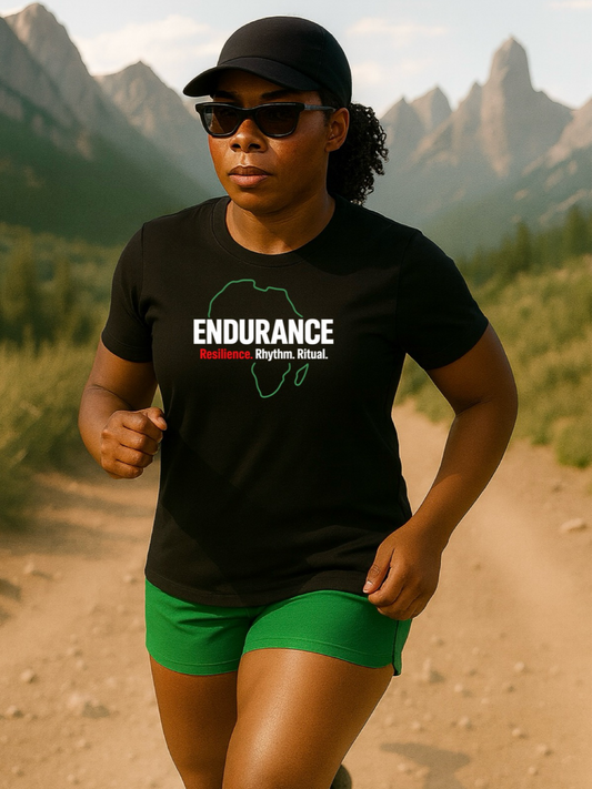 Endurance - Resilience. Rhythm. Ritual.  Performance T-shirt