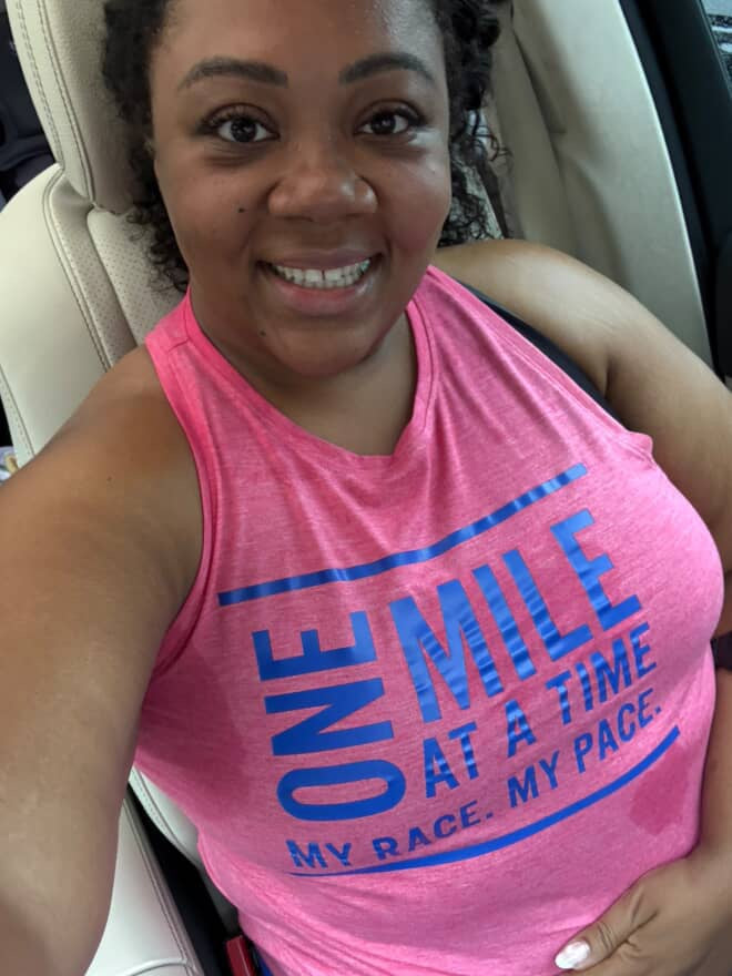 Your Race Your Pace Racerback Tank Top