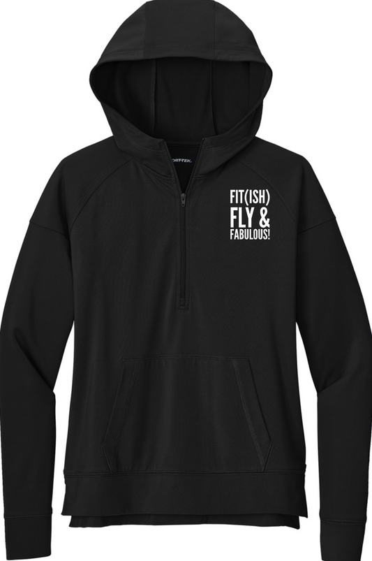 Fit(ish) Fly & Fabulous 1/4 Zip Performance Hoodie
