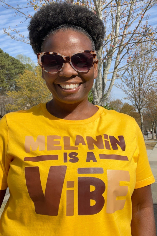 Melanin is a Vibe T-Shirt - Alumni