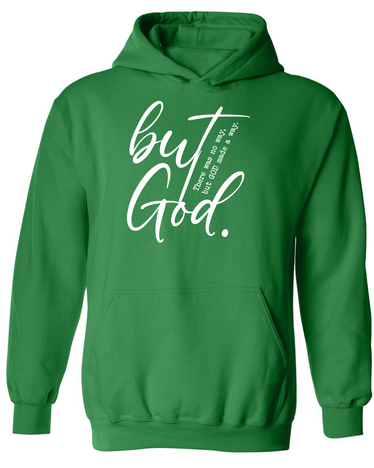 But God  Bright Colors Hoodie
