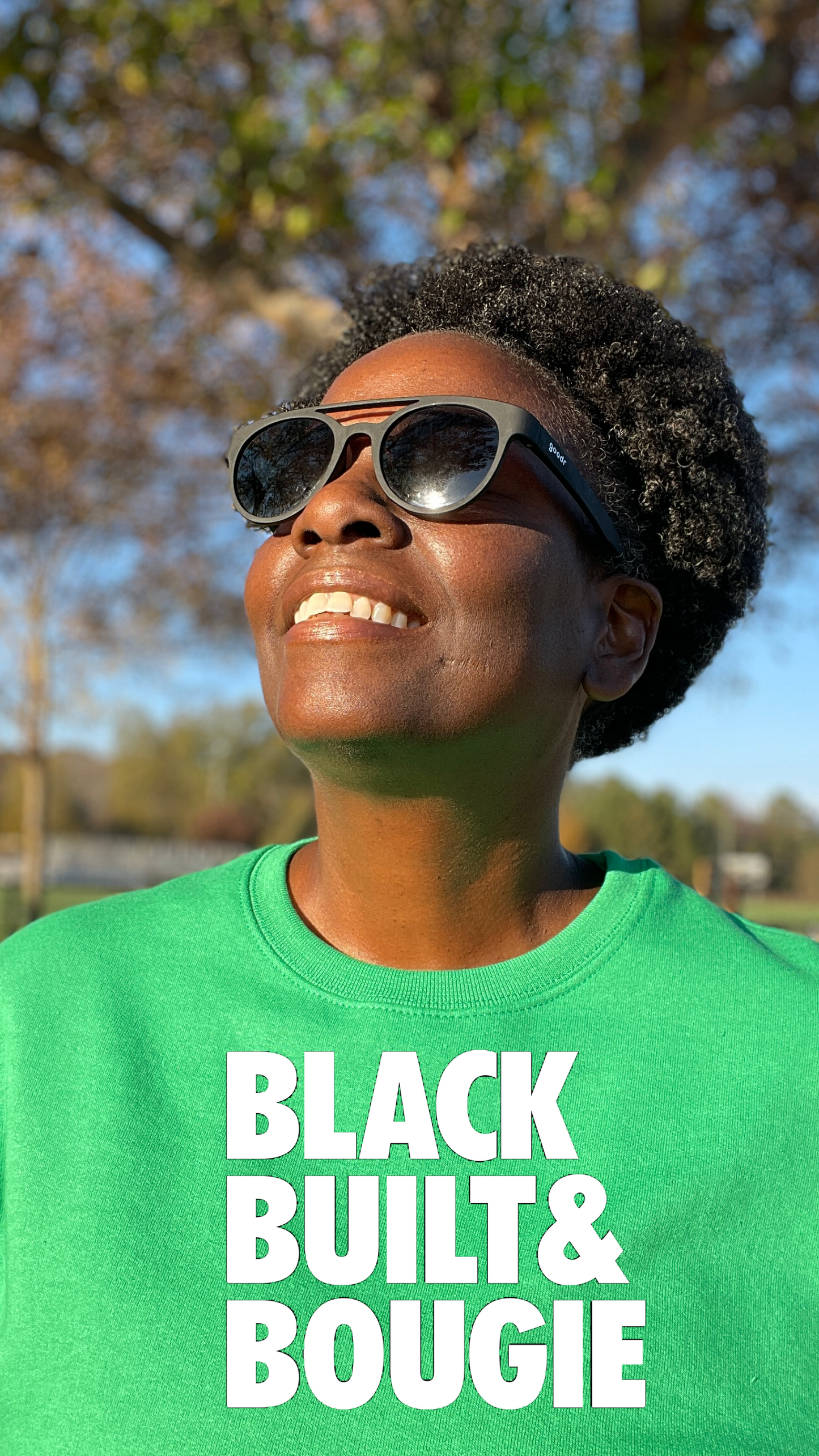 Black Built Bougie Crewneck Sweatshirt