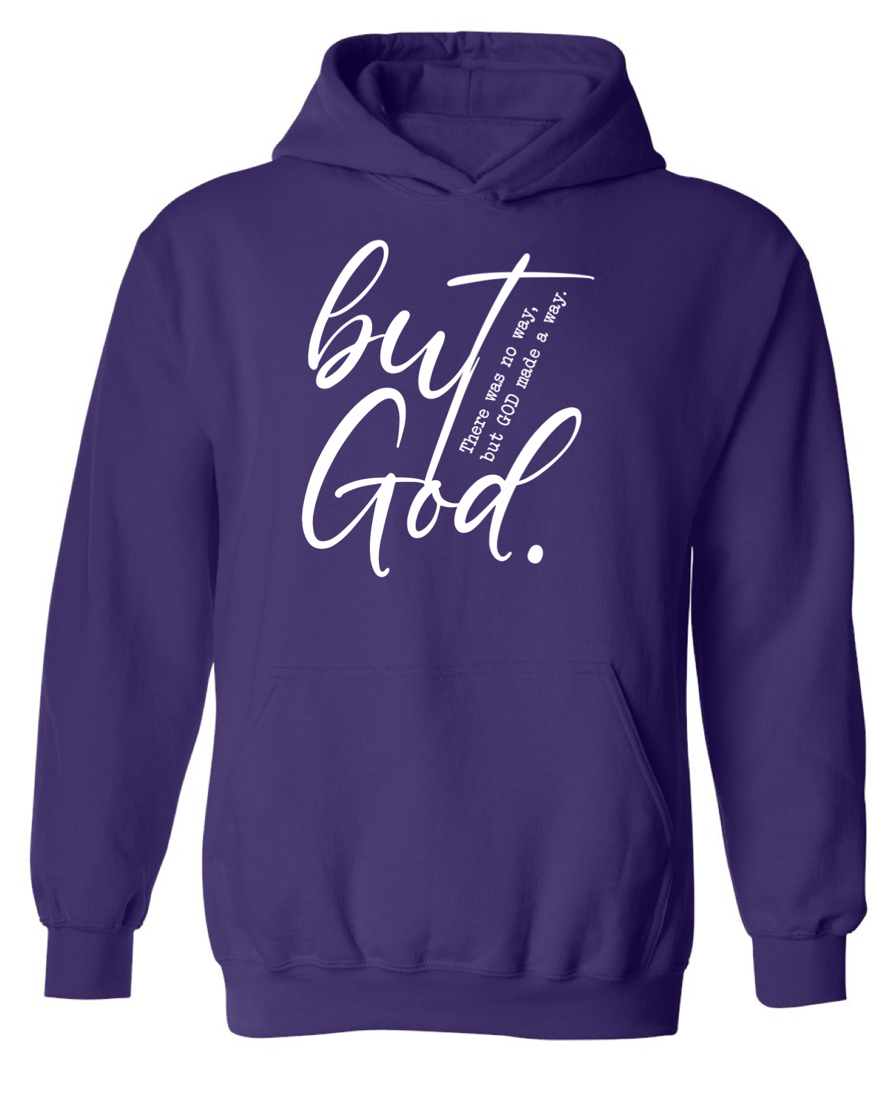 But God  Bright Colors Hoodie