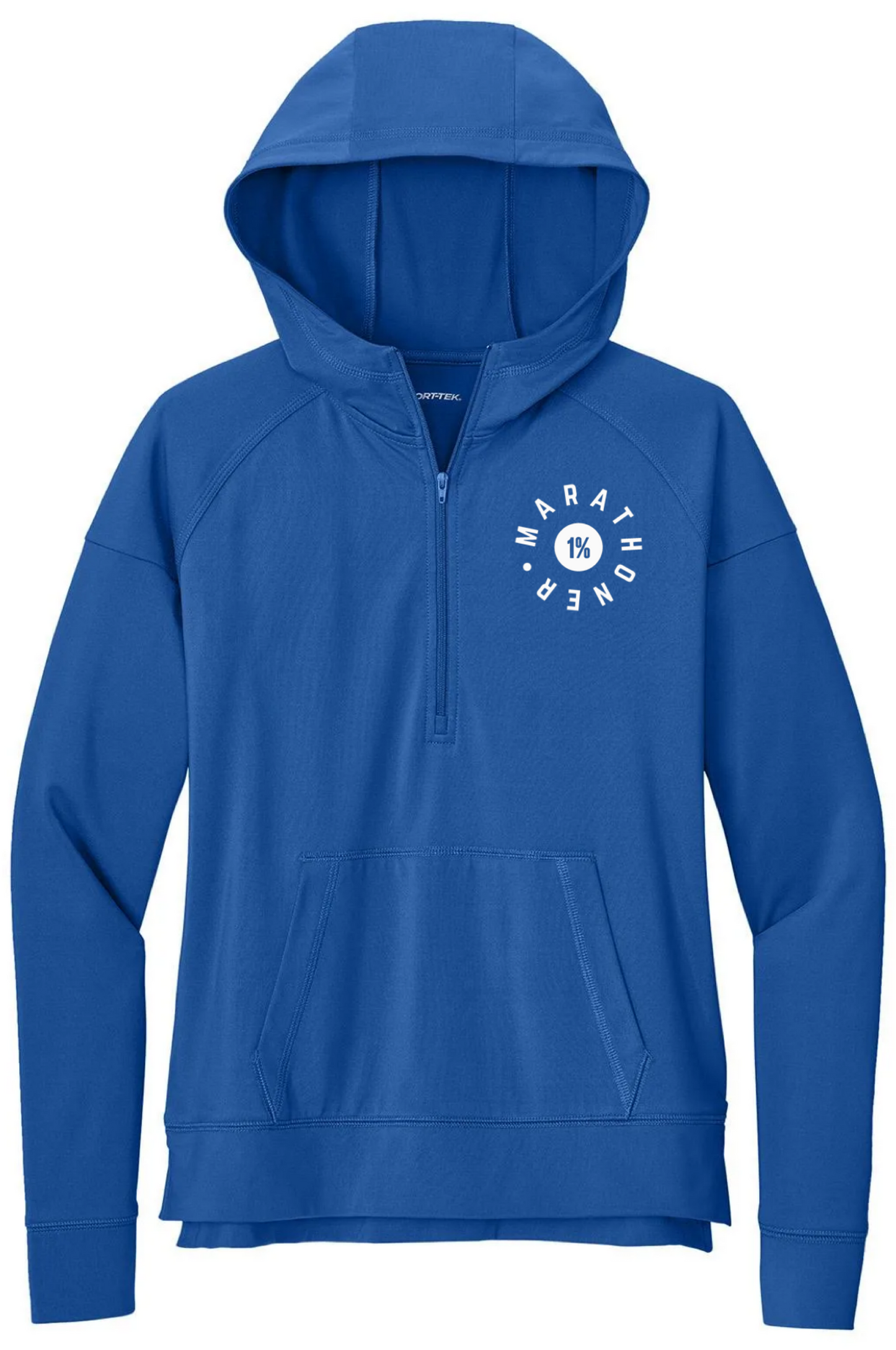 Half Marathoner 1/4 Zip Performance Hoodie