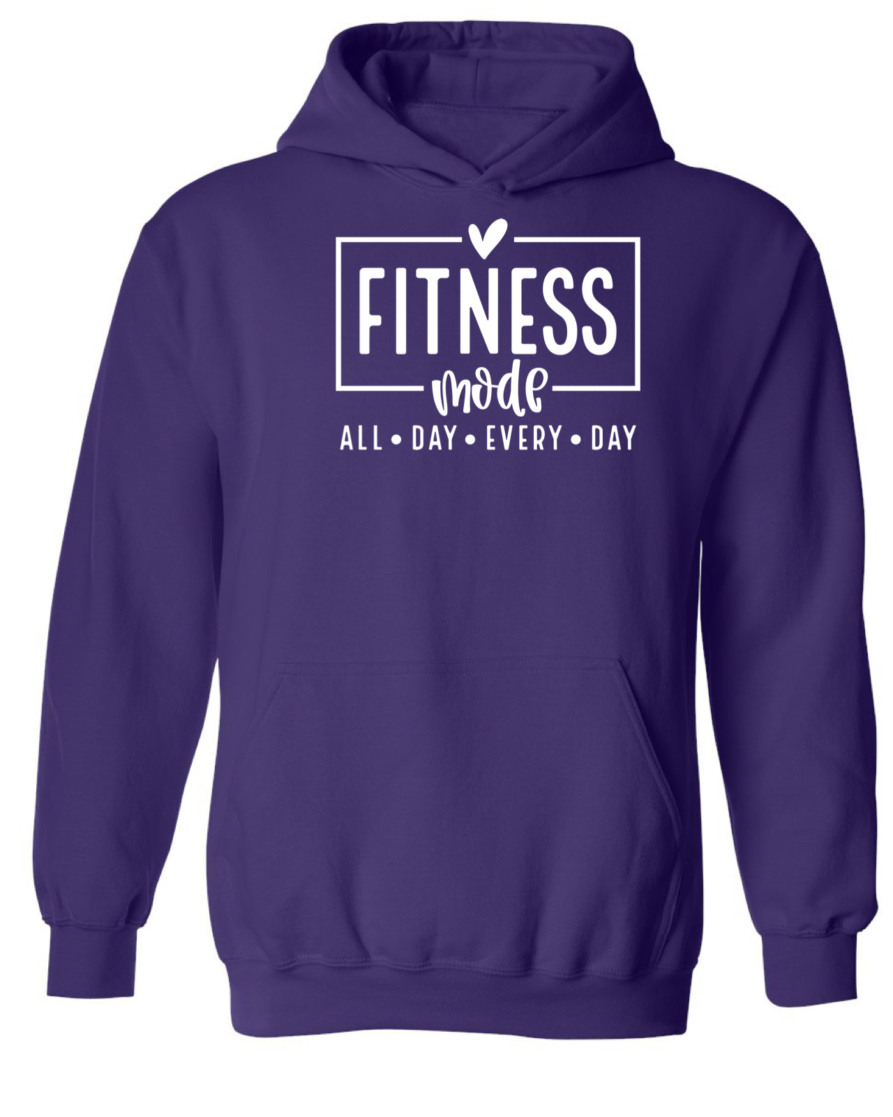 Fitness Mode Bright Colors Hoodie