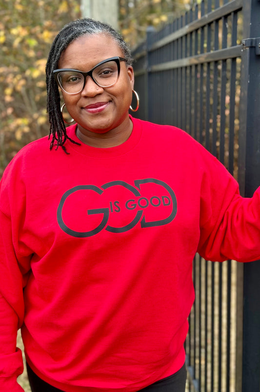 God is Good Crewneck Sweatshirt
