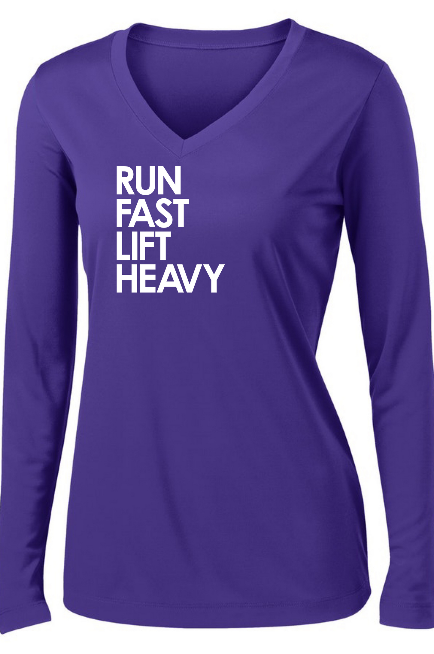 Run Fast Lift Heavy Long Sleeve T-shirt