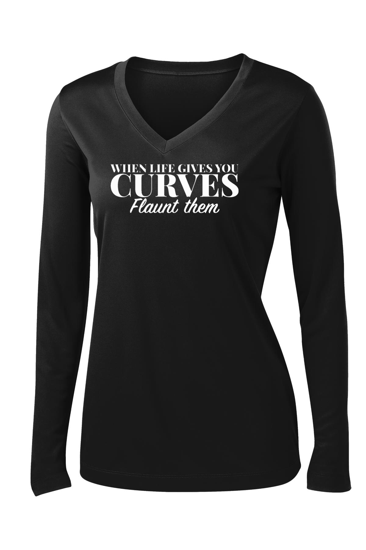 Flaunt Your Curves  Long Sleeve T-shirt