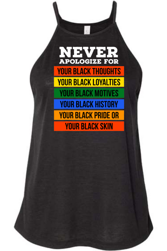 Never Apologize String Tank