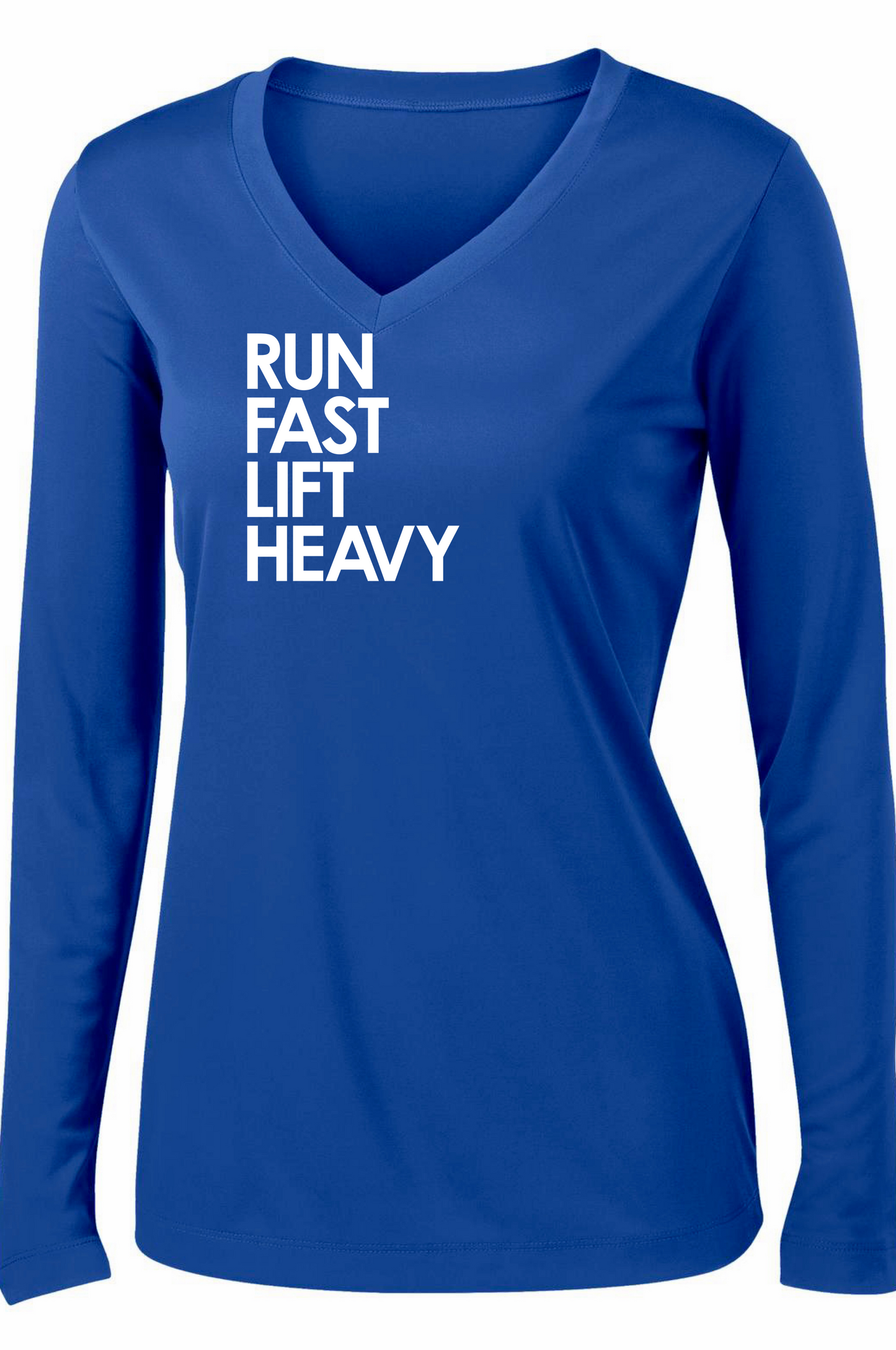 Run Fast Lift Heavy Long Sleeve T-shirt
