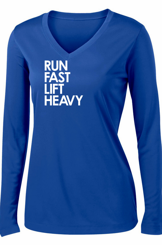 Run Fast Lift Heavy Long Sleeve T-shirt