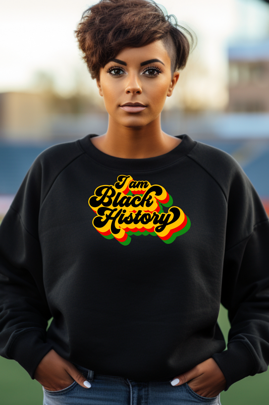 I Am Black History - 2023 Crewneck Sweatshirt
