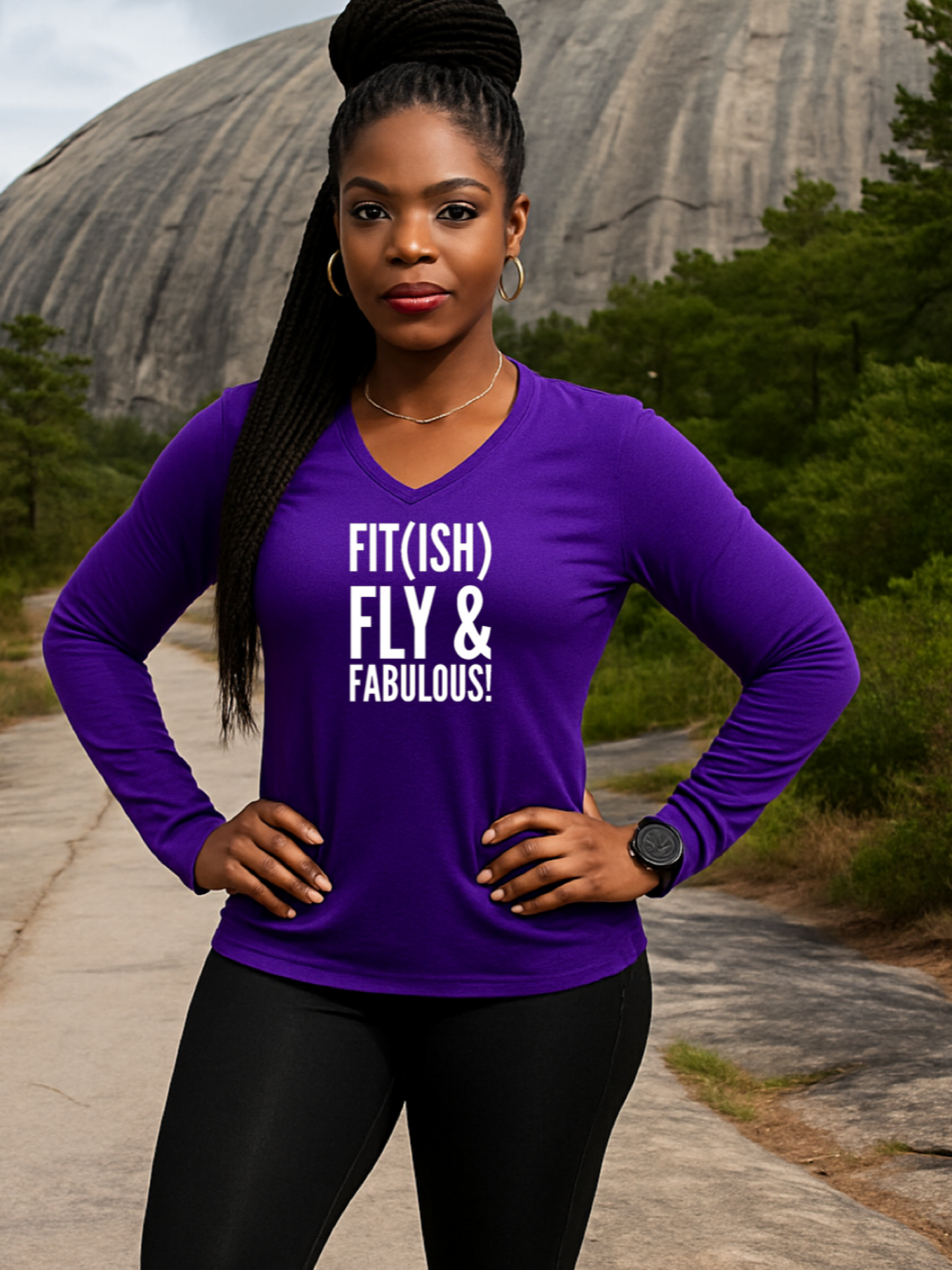 Fit (ish) Fly & Fabulous Long Sleeve T-shirt