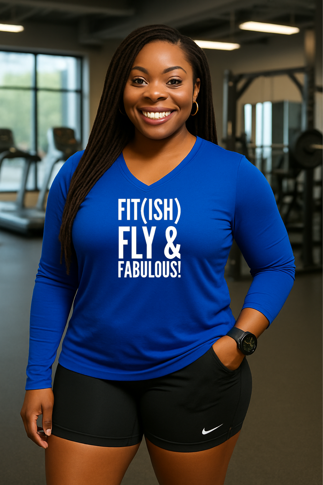 Fit (ish) Fly & Fabulous Long Sleeve T-shirt