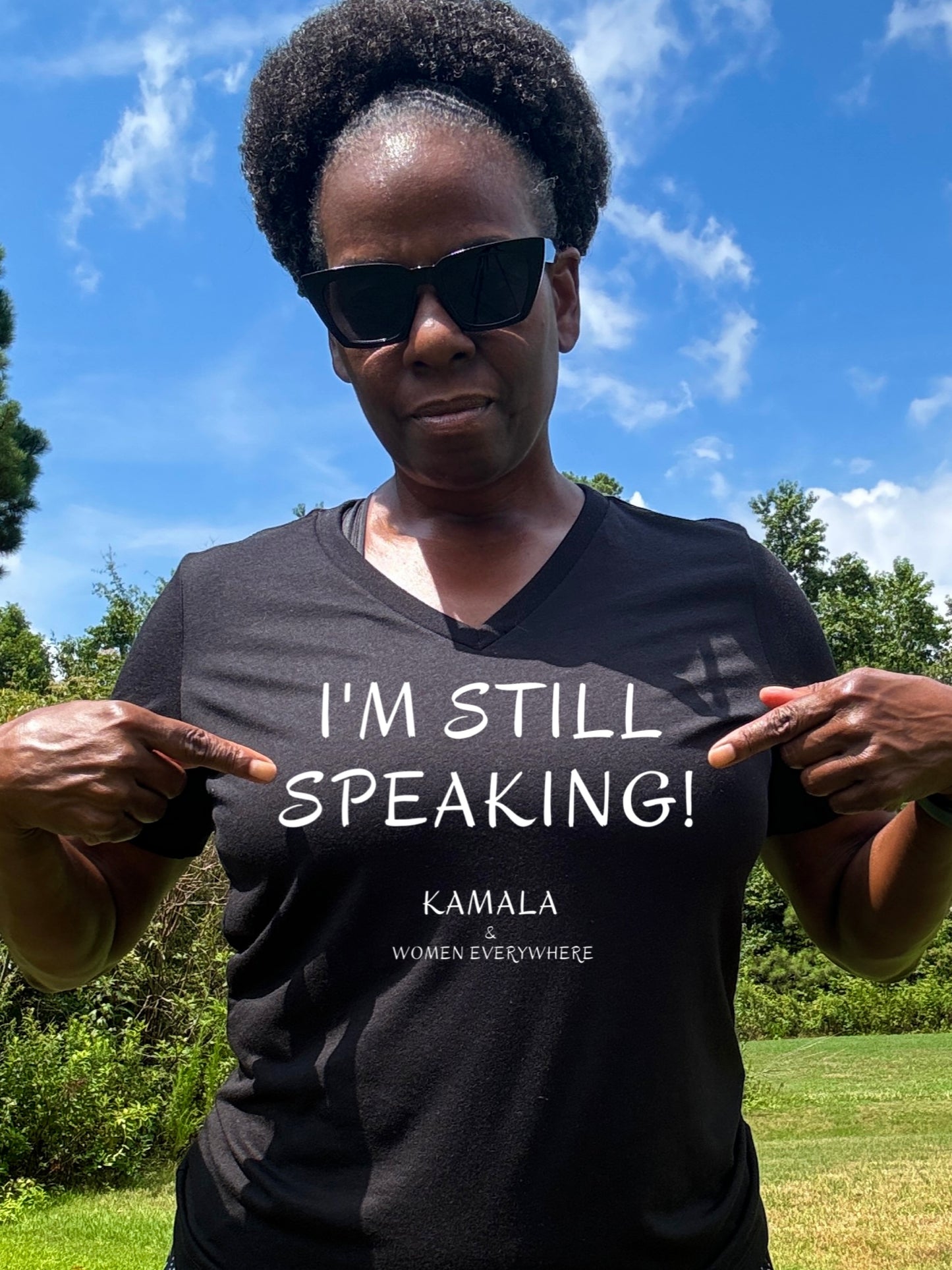 I’m Still Speaking Fitted T-shirt