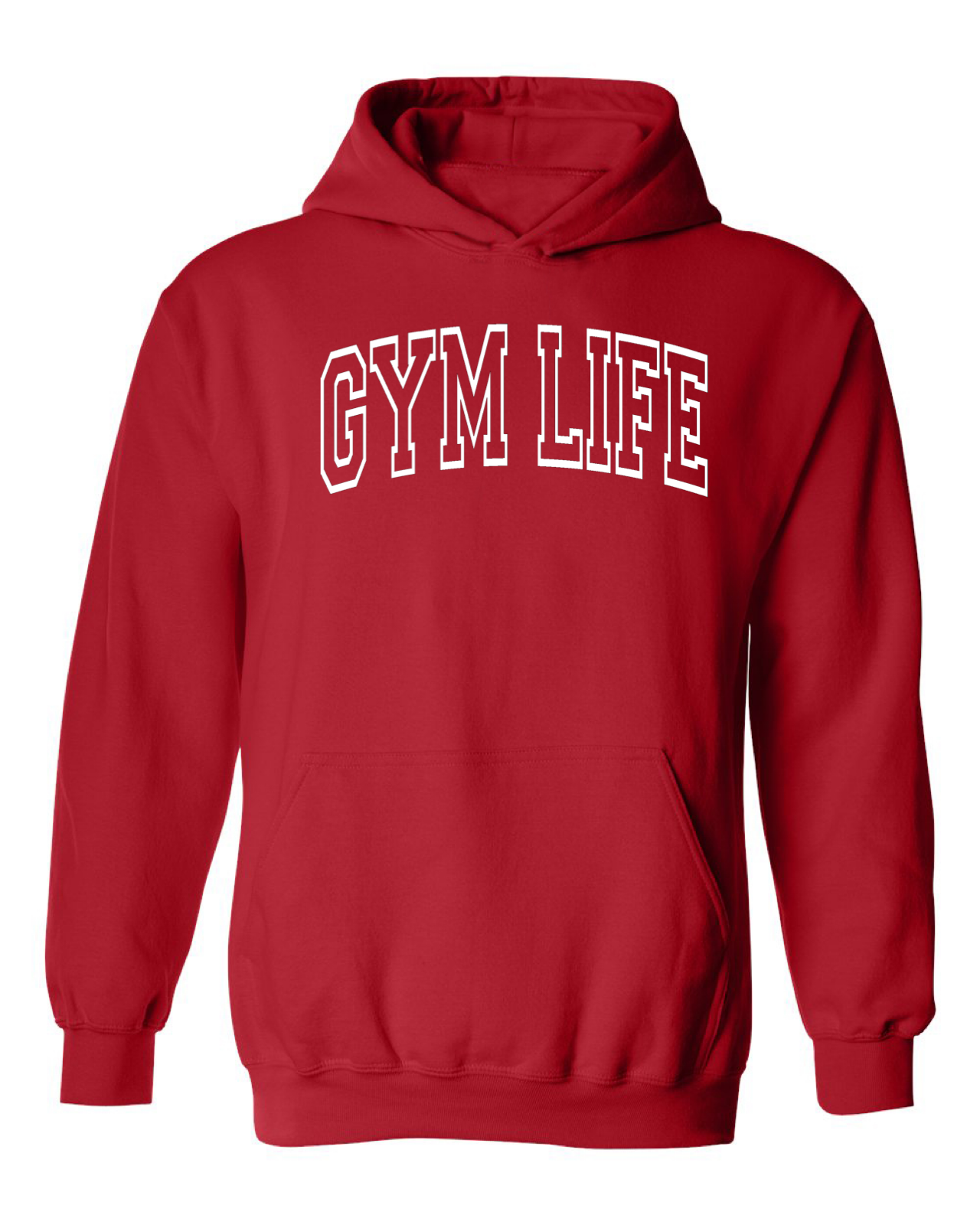Men’s Gym LIfe Hoodie Bright Colors Hoodie