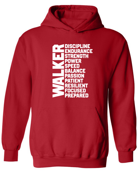 I Am Walker Bright Colors Hoodie