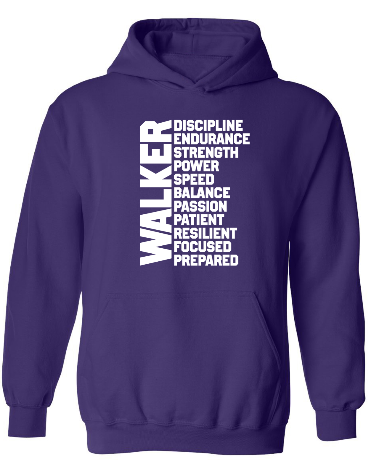 I Am Walker Bright Colors Hoodie