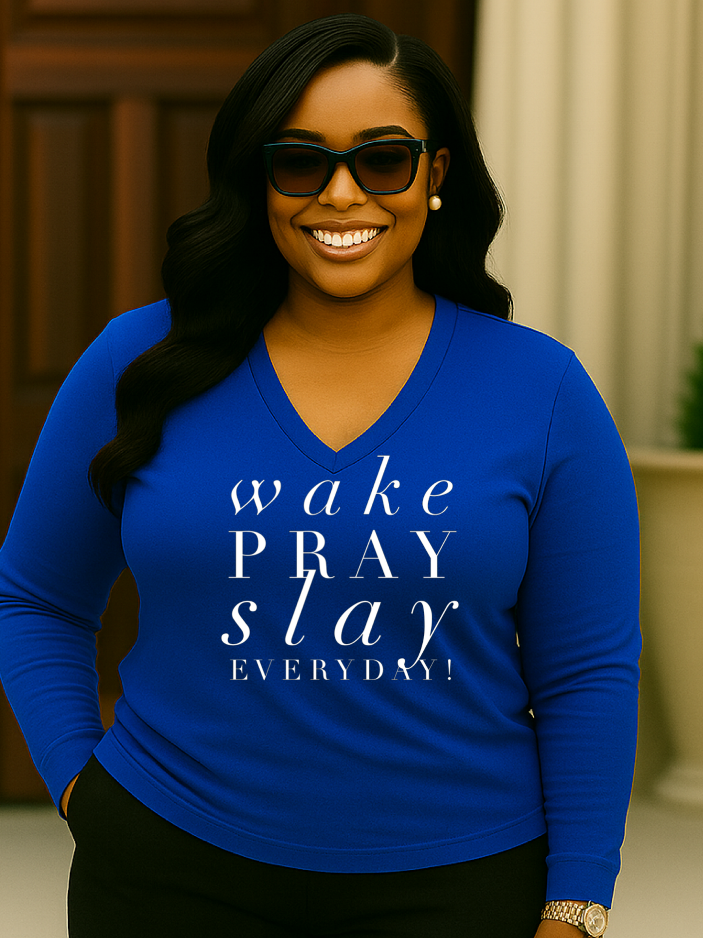 Wake Pray Slay Everyday Long Sleeve