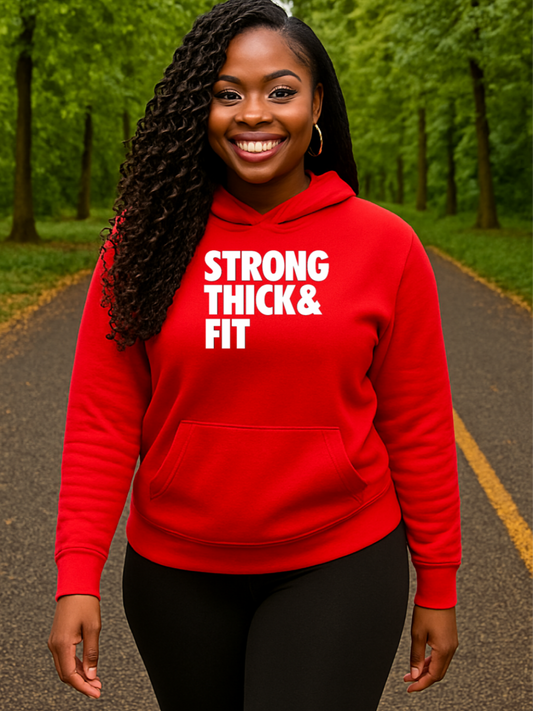 Strong Thick Fit Fitness Hoodie