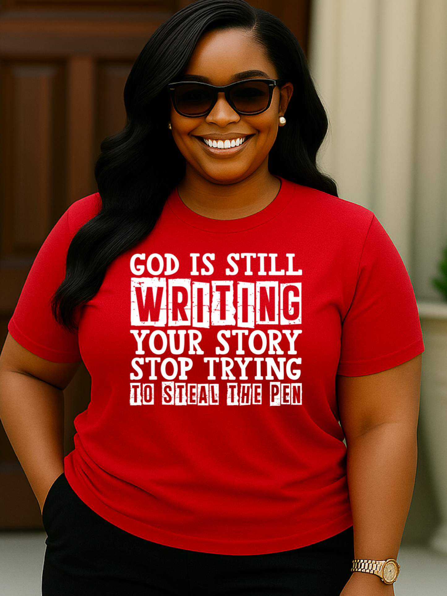 God is Still Writing Your Story Unisex T-Shirt