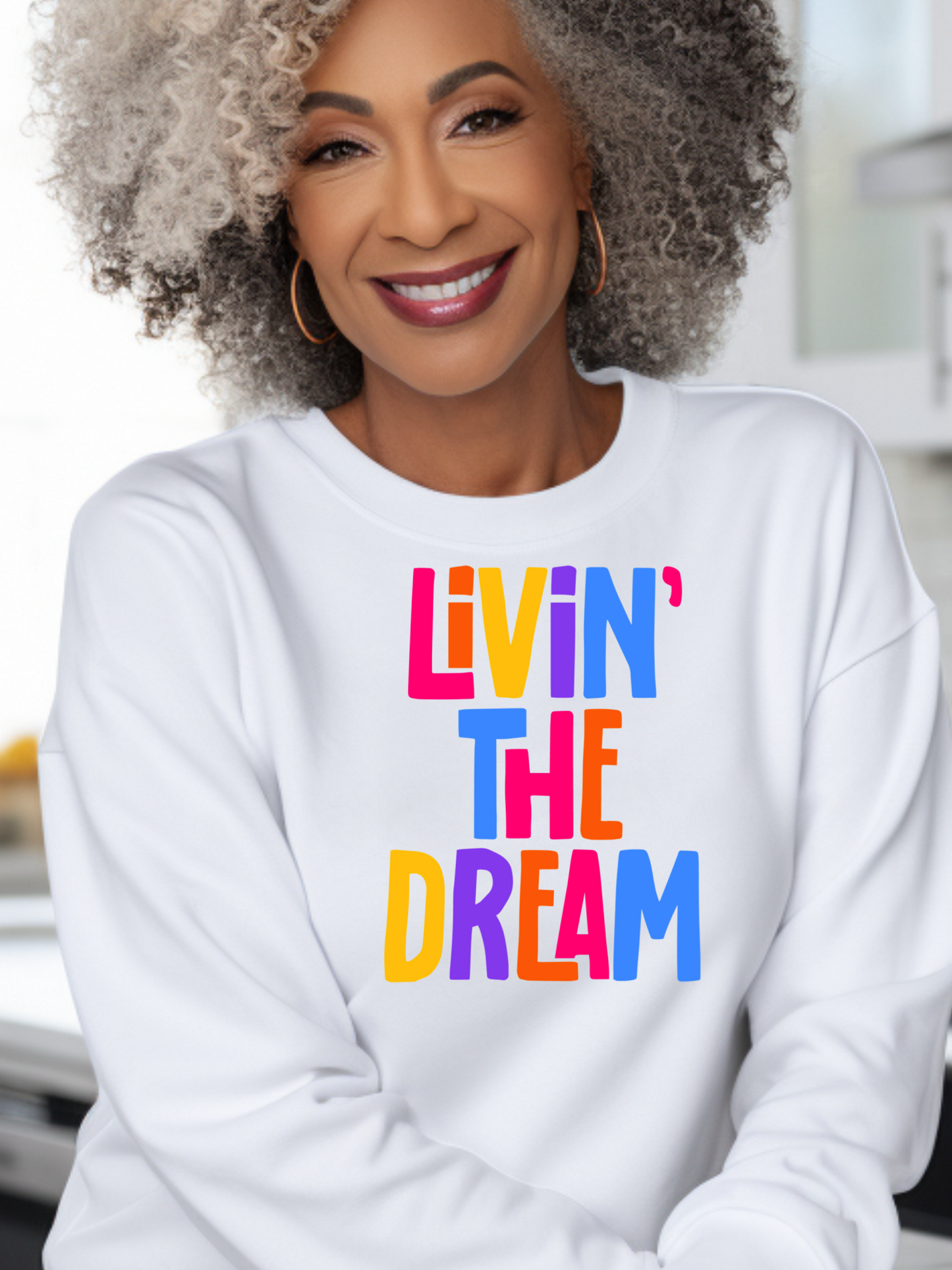 Livin' The Dream Crewneck Sweatshirt