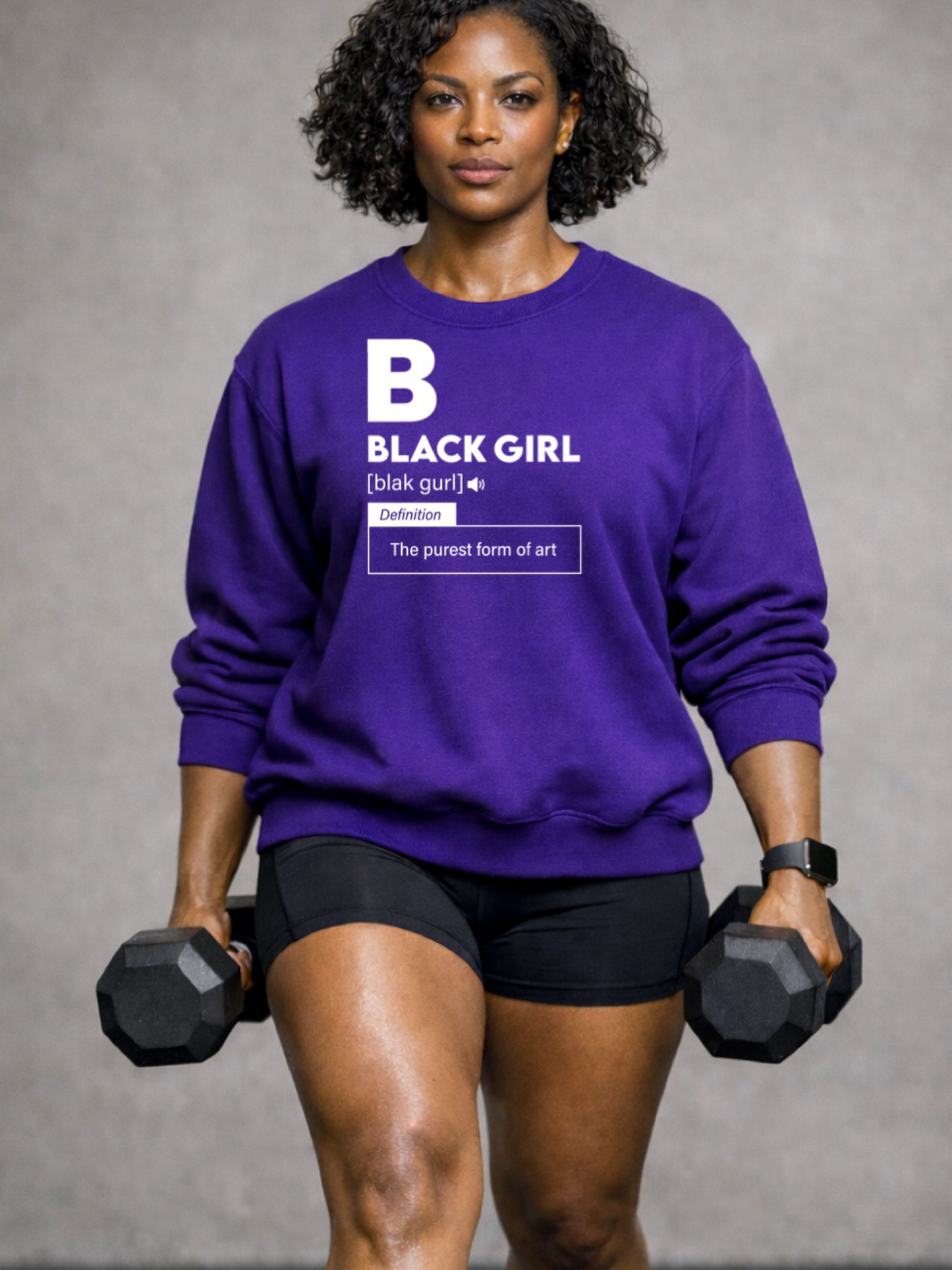 Black Girls Are Art  Sweatshirt