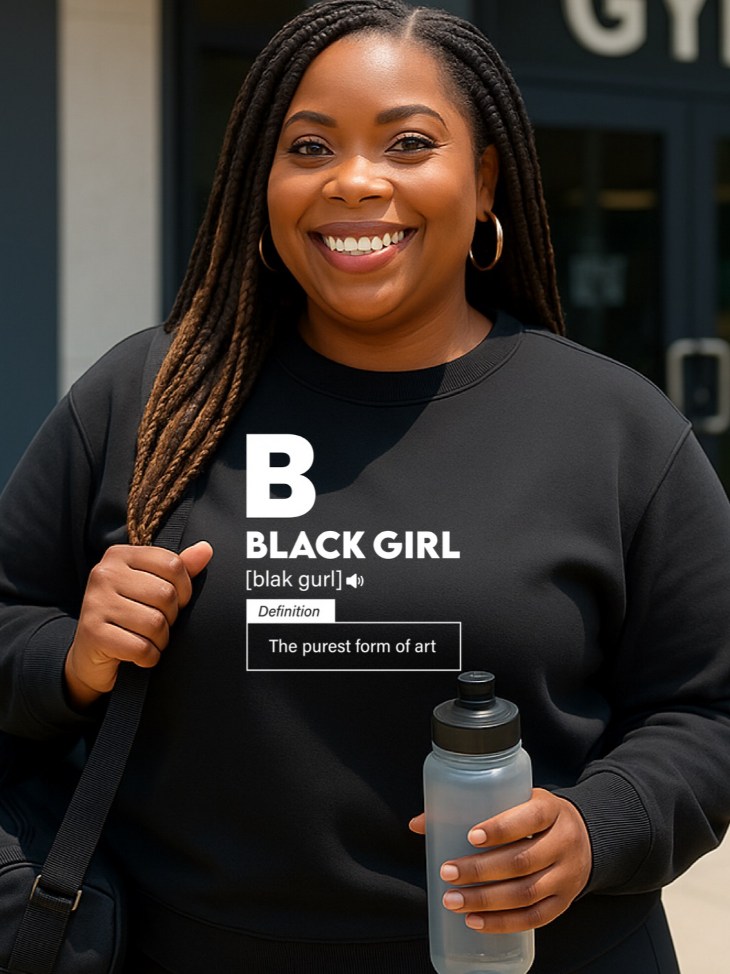 Black Girls Are Art  Sweatshirt