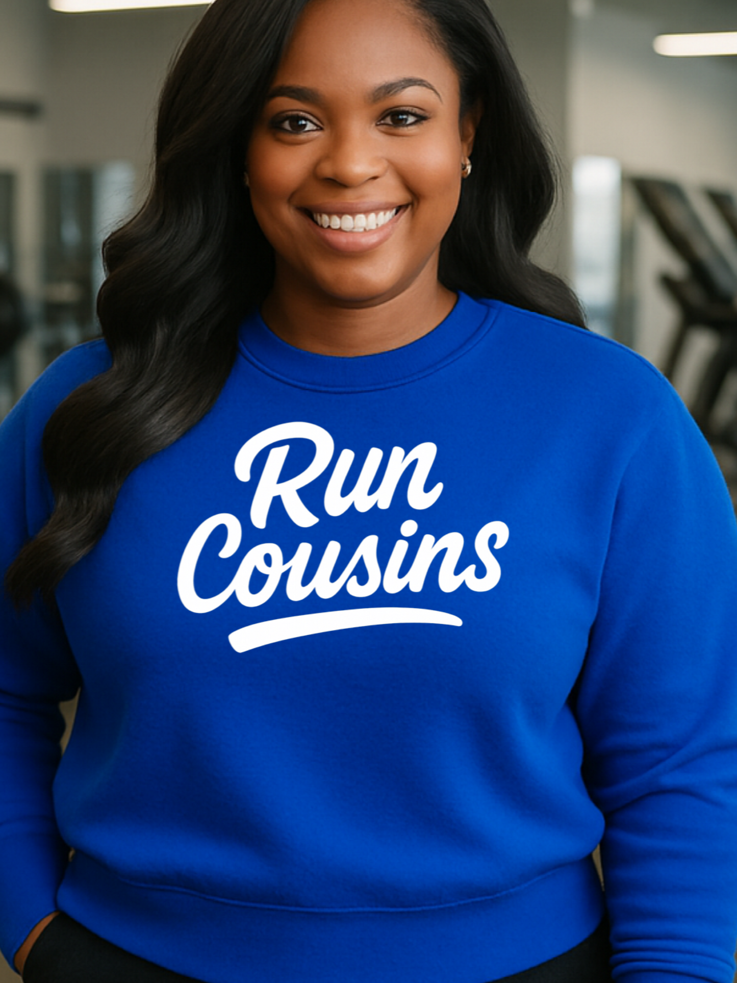 Run Cousins Unisex Crewneck Sweatshirt