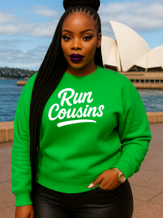 Run Cousins Unisex Crewneck Sweatshirt