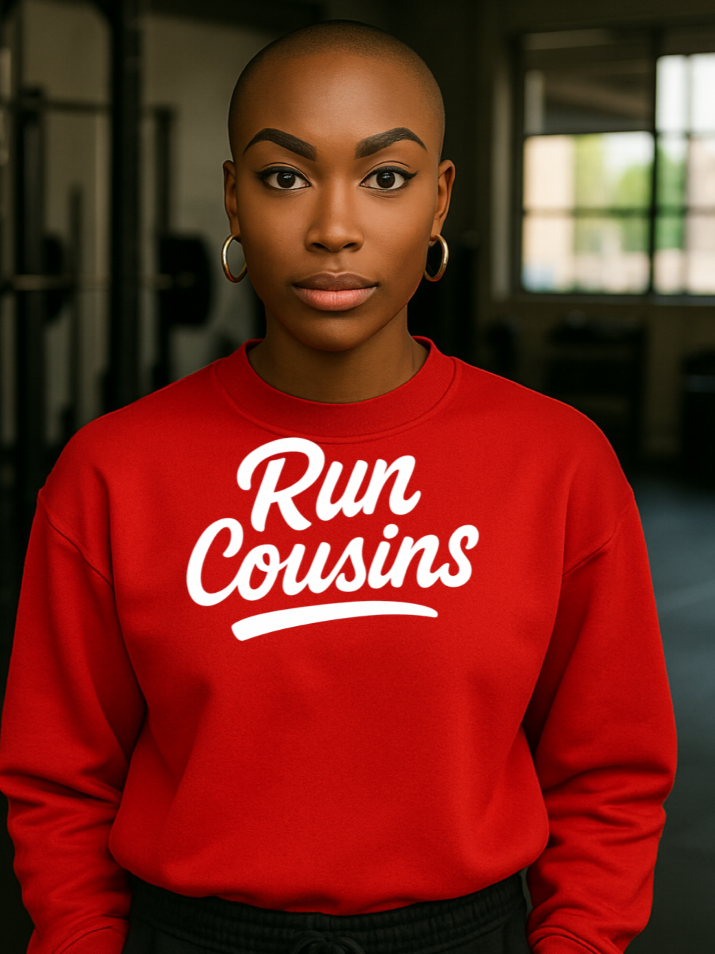 Run Cousins Unisex Crewneck Sweatshirt
