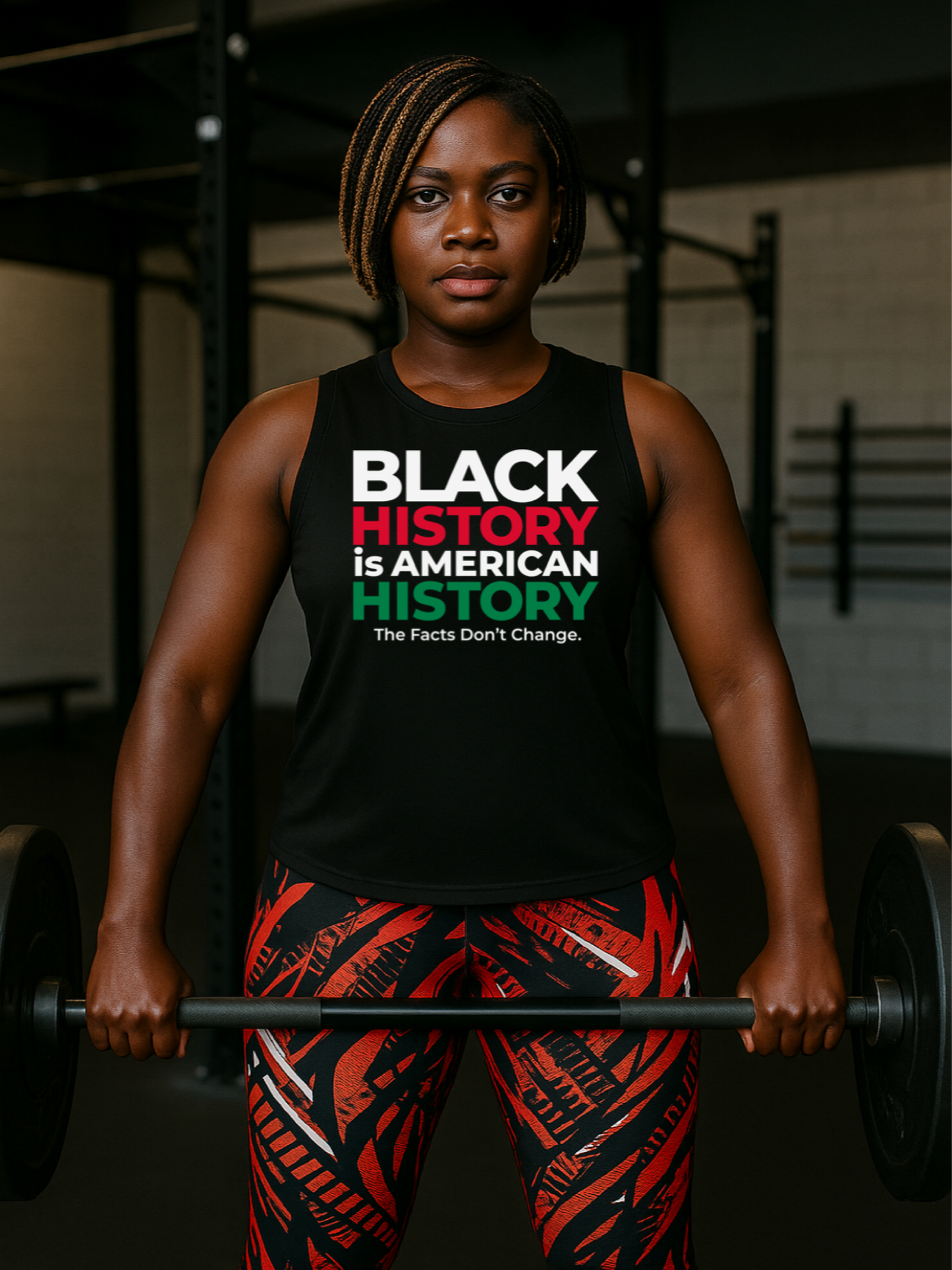 Black History is American History Muscle Tank