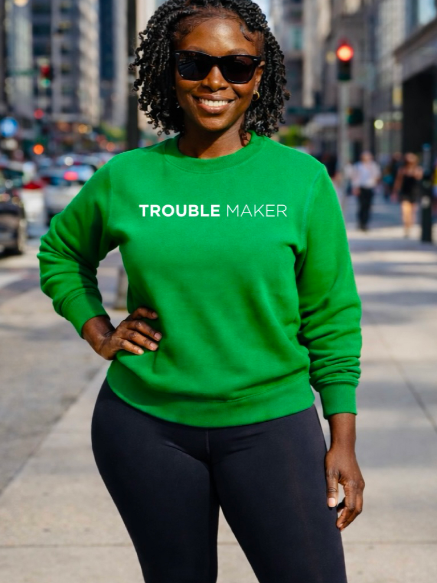 Troublemaker Crewneck Sweatshirt