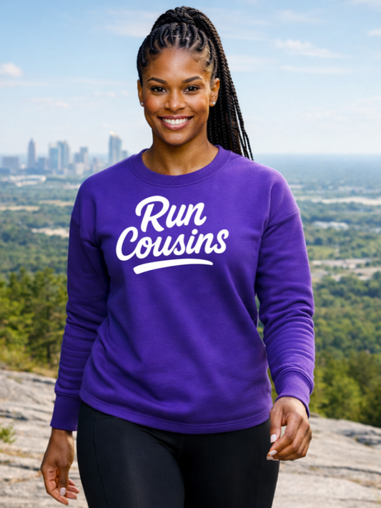 Run Cousins Unisex Crewneck Sweatshirt