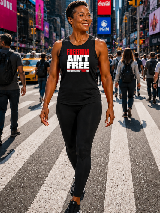 Freedom Ain't Free Muscle Tank