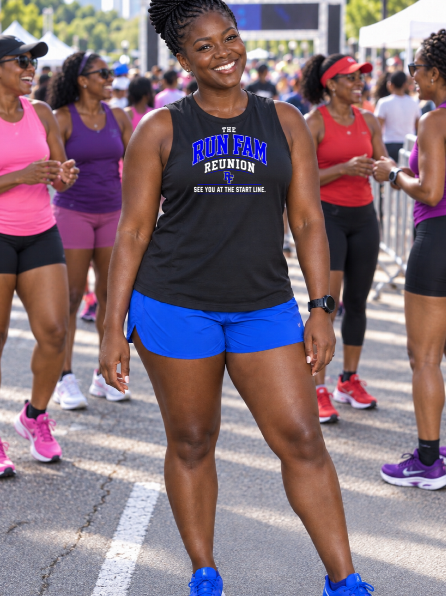 The Run Fam Reunion Muscle Tank