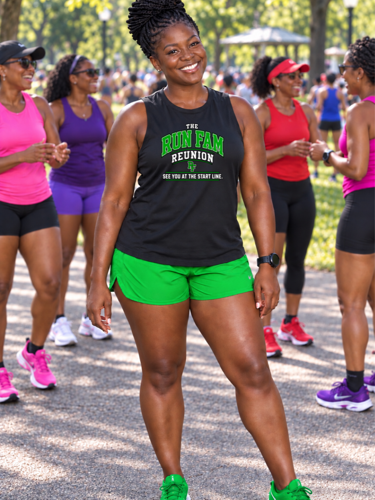 The Run Fam Reunion Muscle Tank