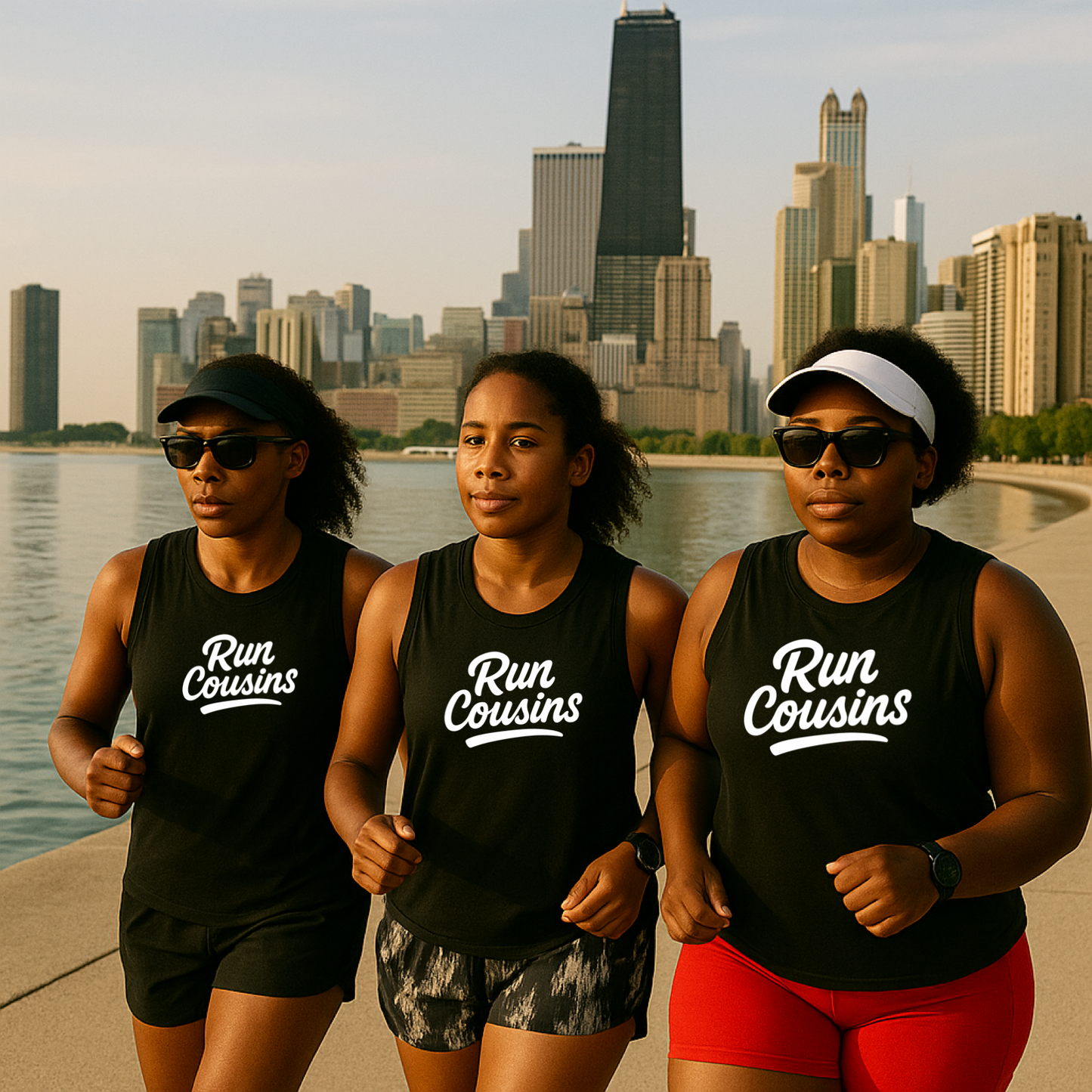 Run Cousins Crop Tank