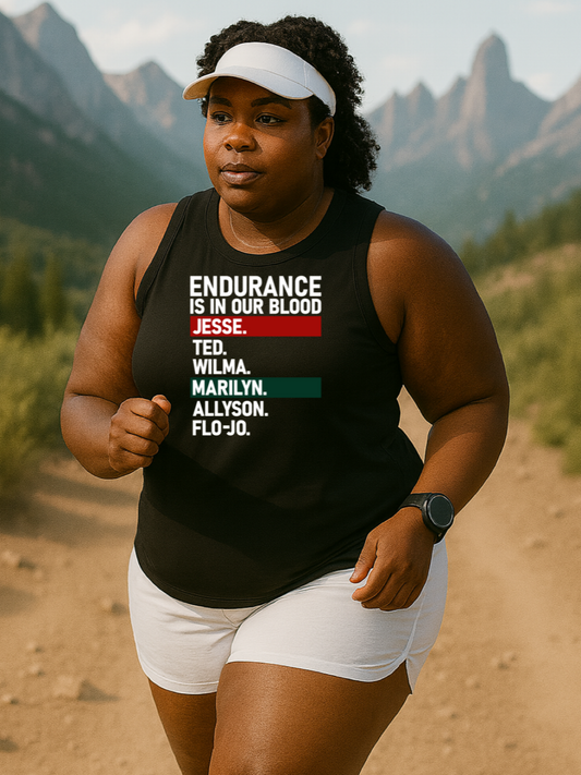 Endurance is in Our Blood  Muscle Tank