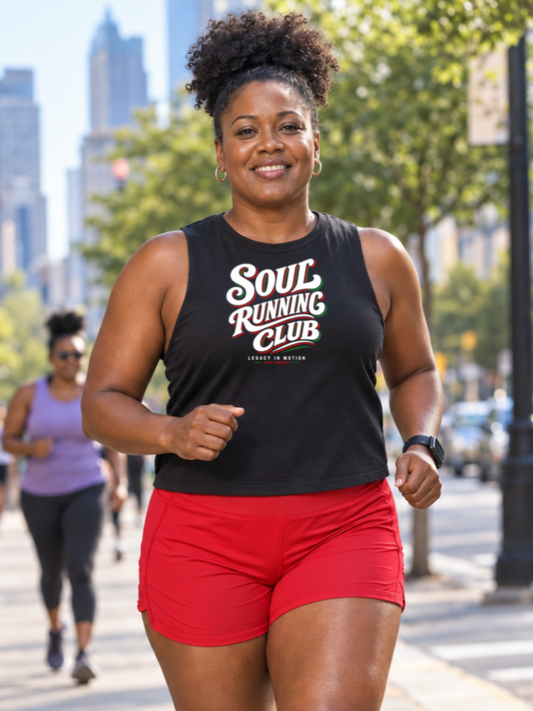 The Soul Running Club Crop Tank