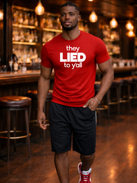Men's They Lied Performance T-shirt