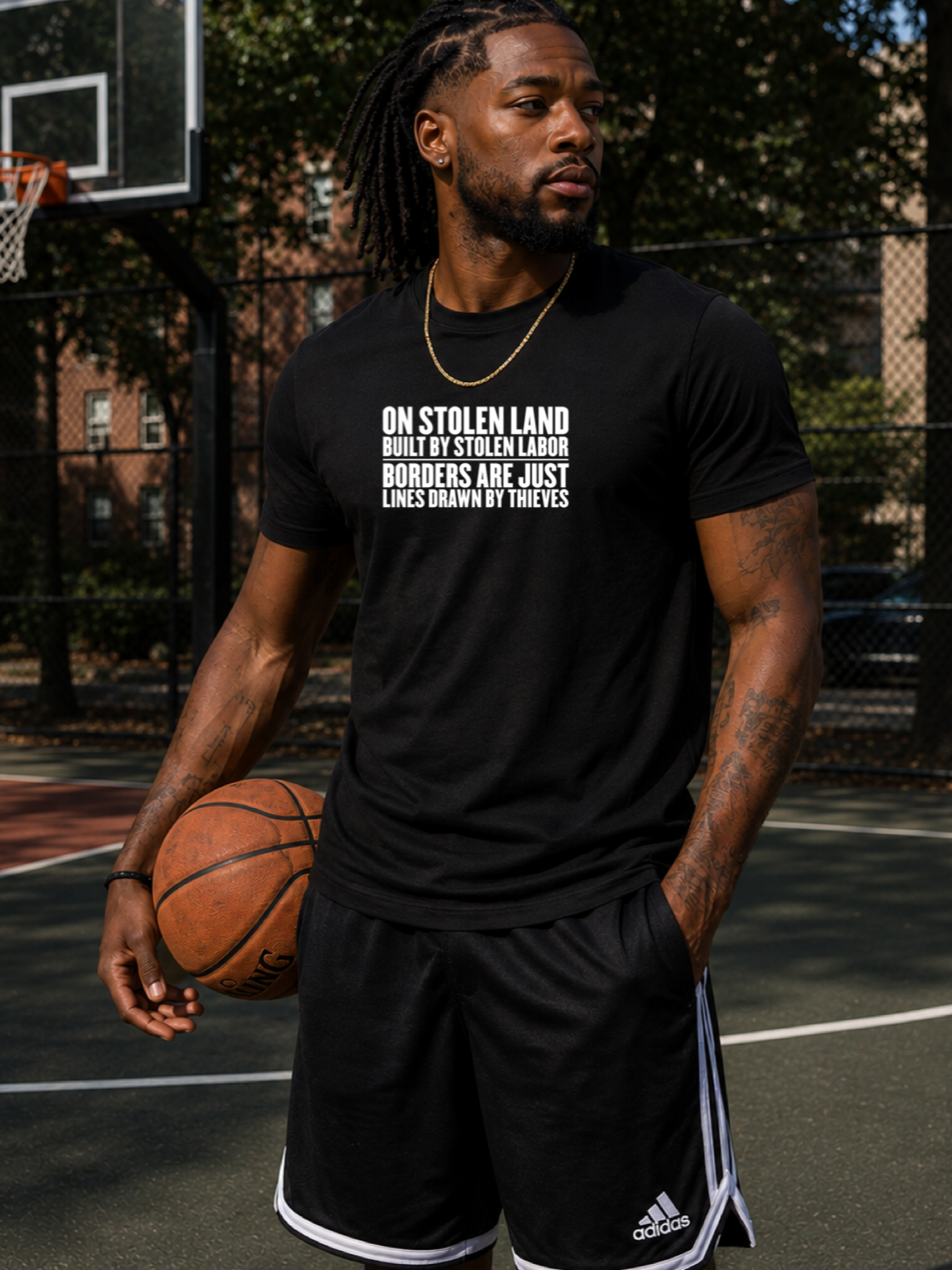Men's On Stolen Land Performance T-shirt