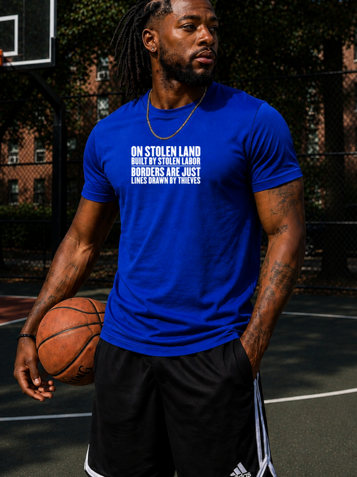 Men's On Stolen Land Performance T-shirt