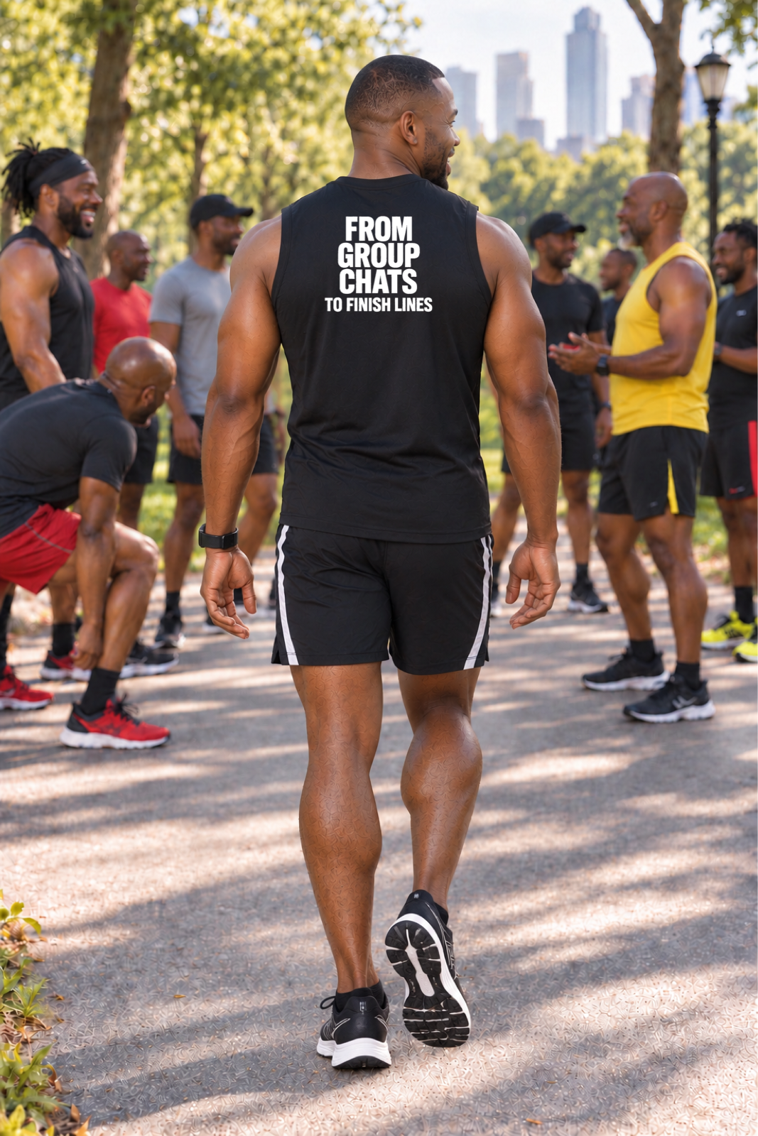 Men's Run Cousins Muscle Tank