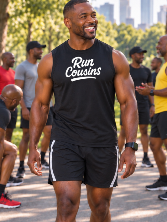 Men's Run Cousins Muscle Tank