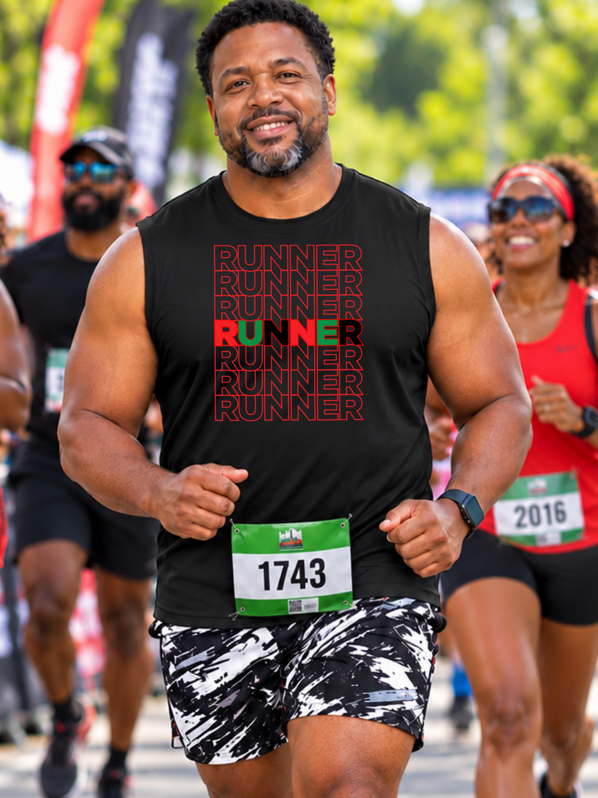 Men's Runner Runner Runner Muscle Tank