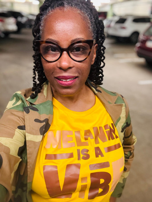 Melanin is a Vibe T-Shirt - Alumni