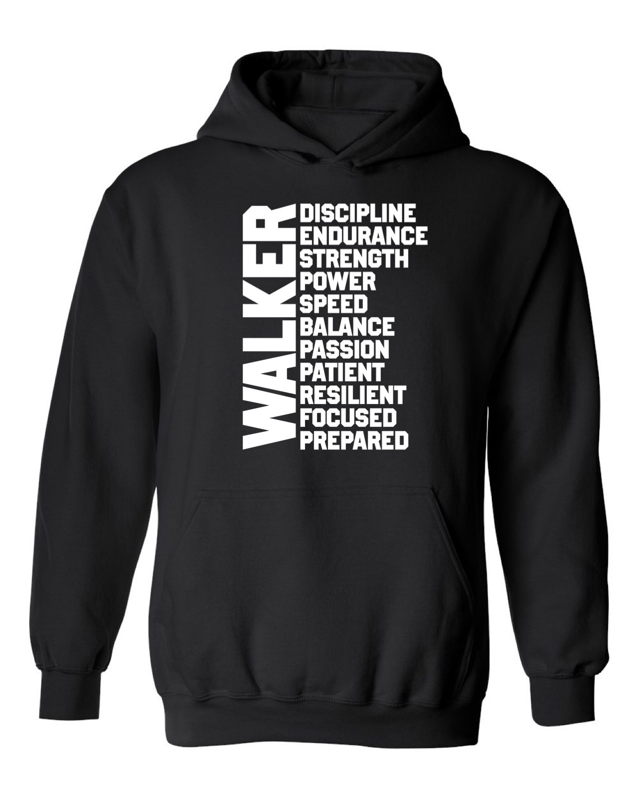 I Am Walker Bright Colors Hoodie